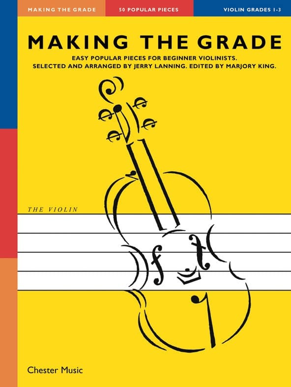 CHESTER MUSIC MAKING THE GRADE OMNIBUS EDITION - THE VIOLIN GRADES 1-3