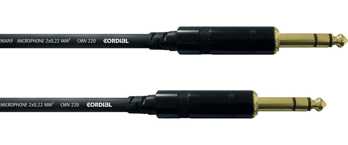 CORDIAL STEREO AUDIO JACK CABLE 1.5 M