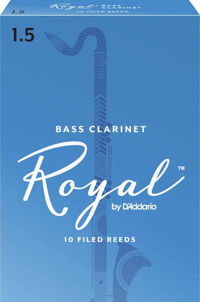 D'ADDARIO - RICO ROYAL BASS CLARINET REEDS 1.5