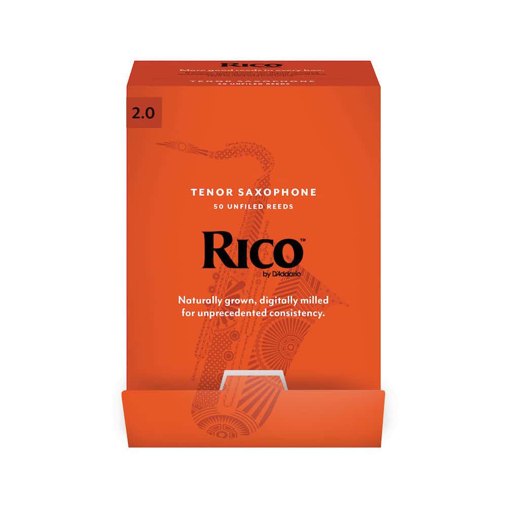 D'ADDARIO - RICO RKA0120-B50 - ANCHES RICO PAR TENORE SAXOPHONE, FORCE2 (BOX OF50)