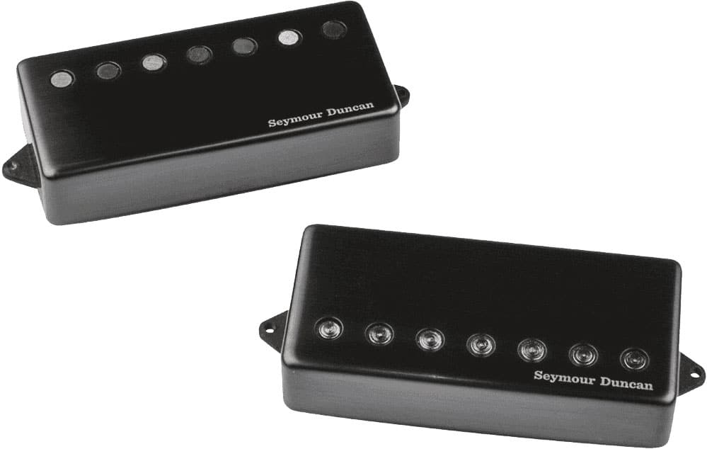 SEYMOUR DUNCAN COVER LOOMIS BLACKOUTS 7 STR