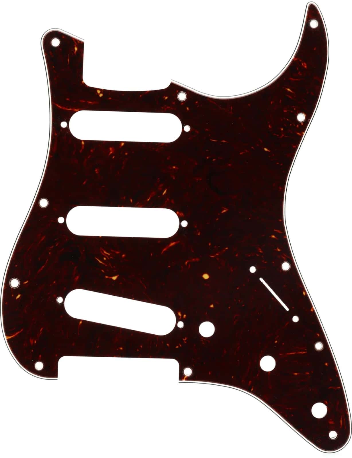 FENDER PICKGUARD STRAT SSS TORTOISE SHELL