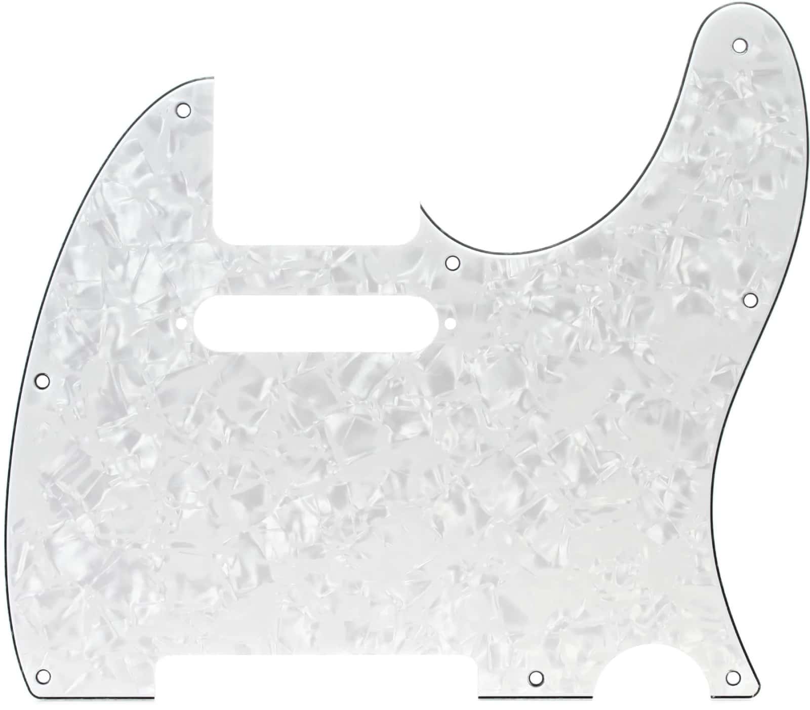 FENDER PICKGUARD TELE WHITE PEARL