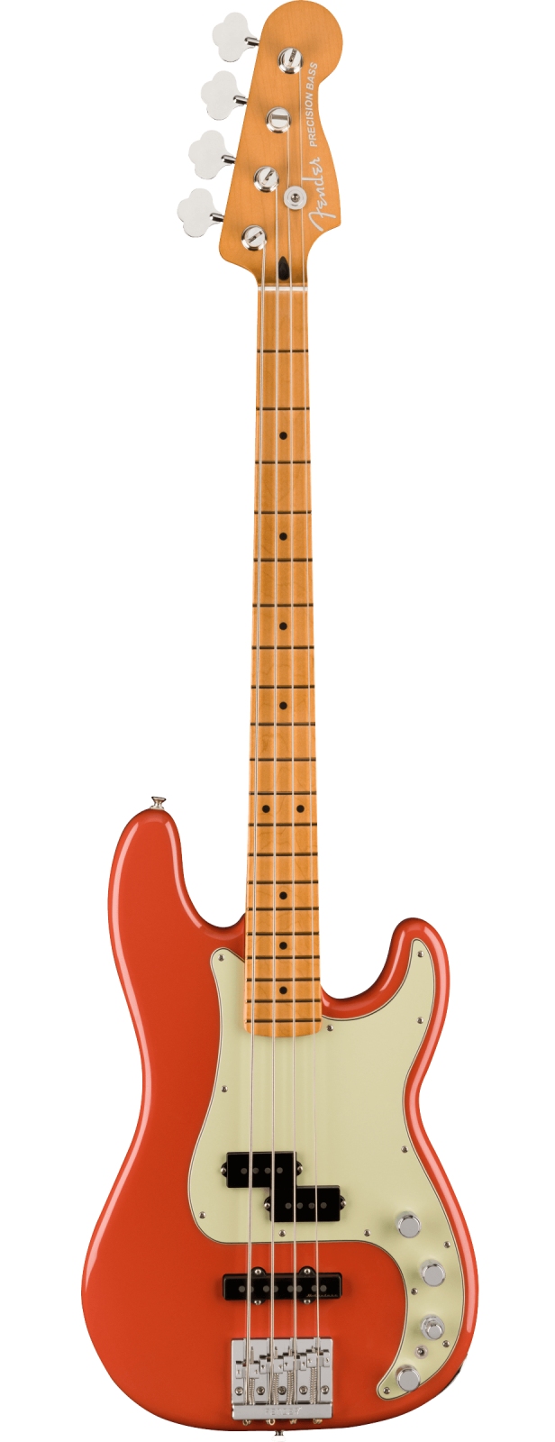 FENDER MEXICAN PLAYER PLUS PRECISION BASS MN FIESTA RED
