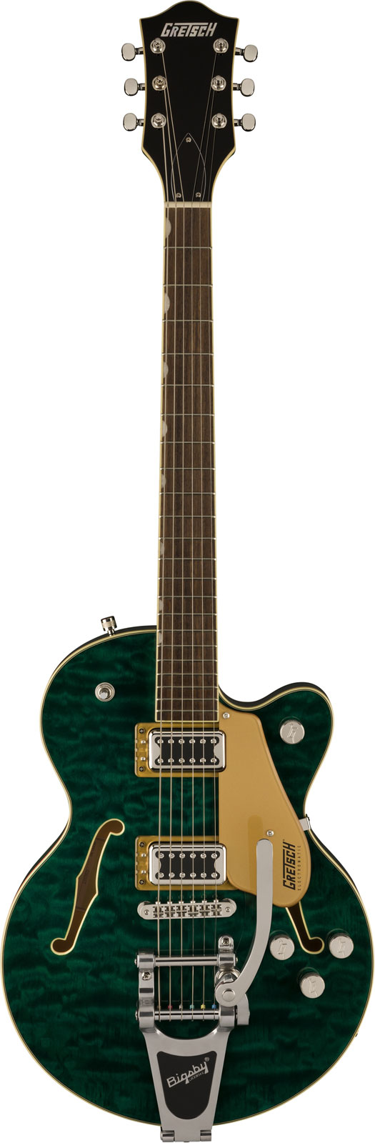 GRETSCH GUITARS G5655T-QM ELECTROMATIC CENTER BLOCK JR. SINGLE-CUT QUILTED MAPLE WITH BIGSBY MARIANA