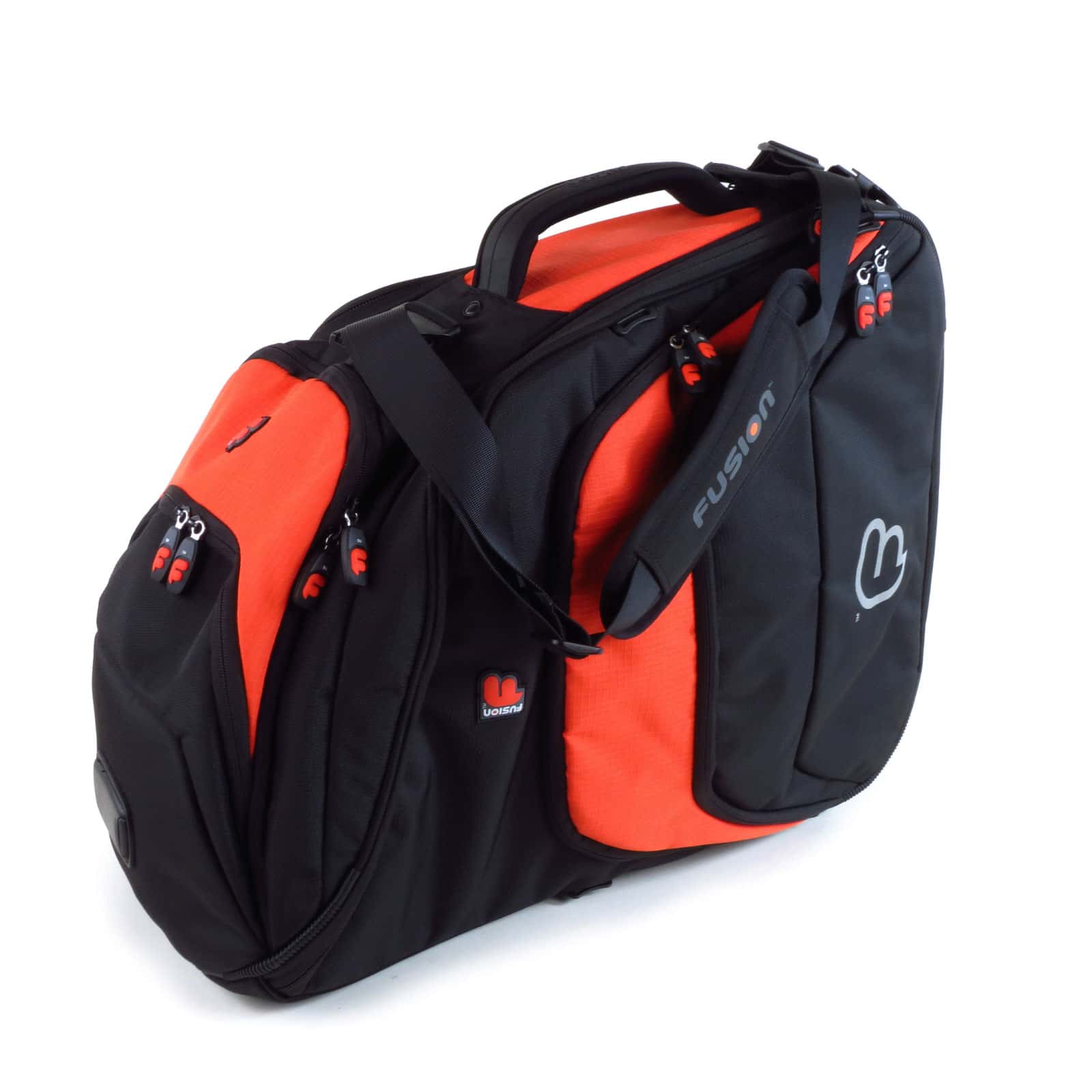 FUSION BAGS SACO CORNA ARMONIA PRO (BELL STABILITO) NERO E ARANCIONE PB-10-O 