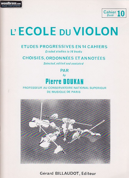 BILLAUDOT DOUKAN P. - L'ECOLE DU VIOLON VOL. 10