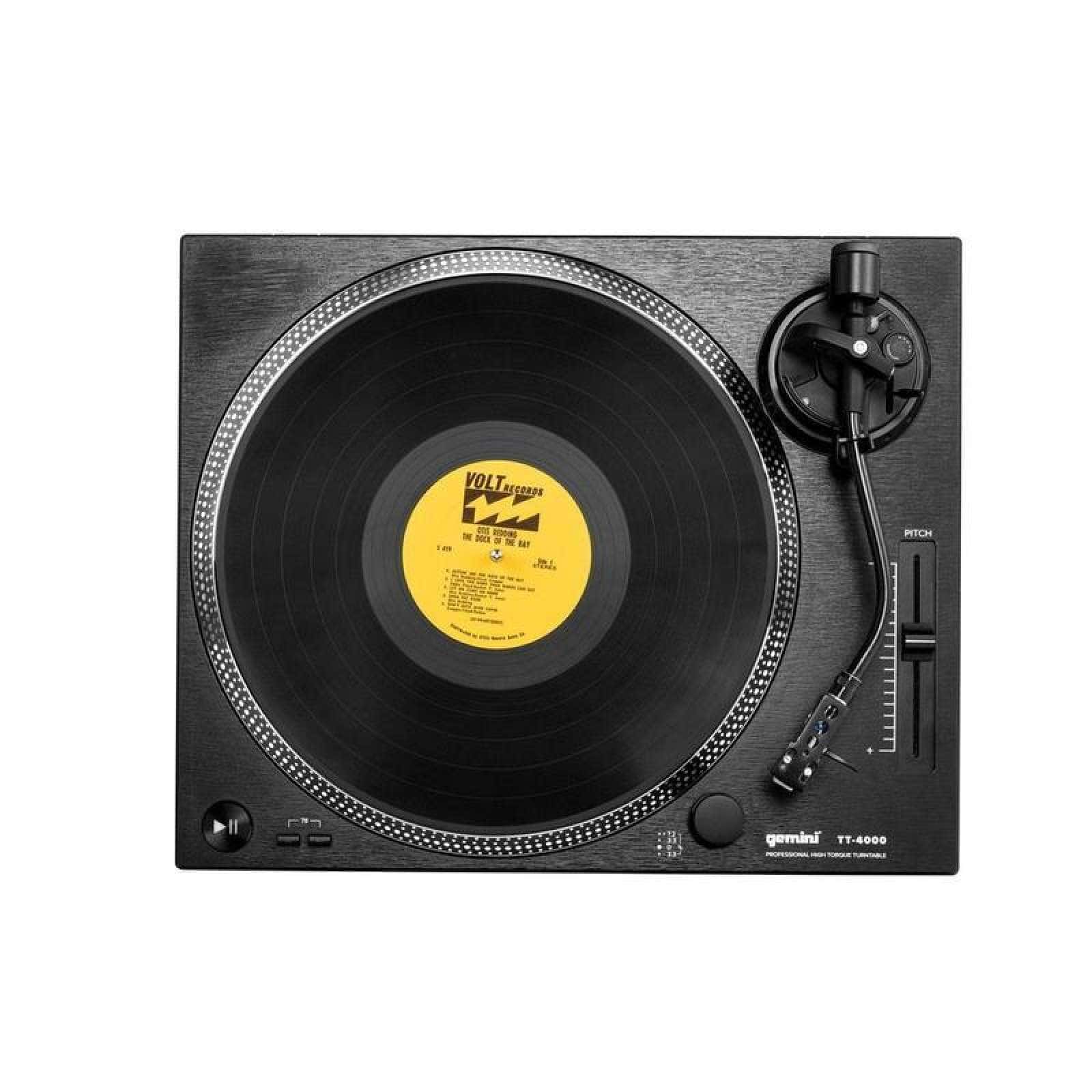 GEMINI TT-4000 - PIATTAFORMA DJ IN VINILE