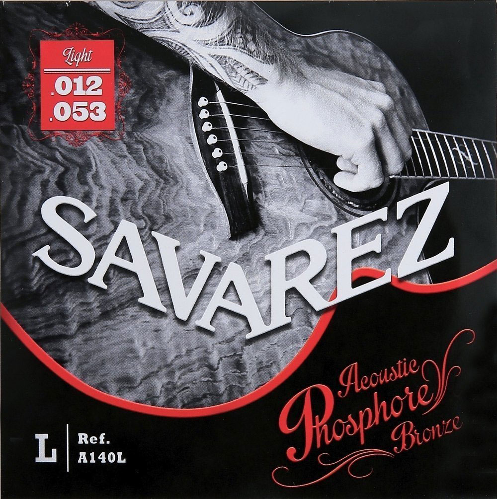 SAVAREZ SAVAREZ STRINGS FOR ACOUSTIC GUITARS ACOUSTIC LIGHT .012-.053