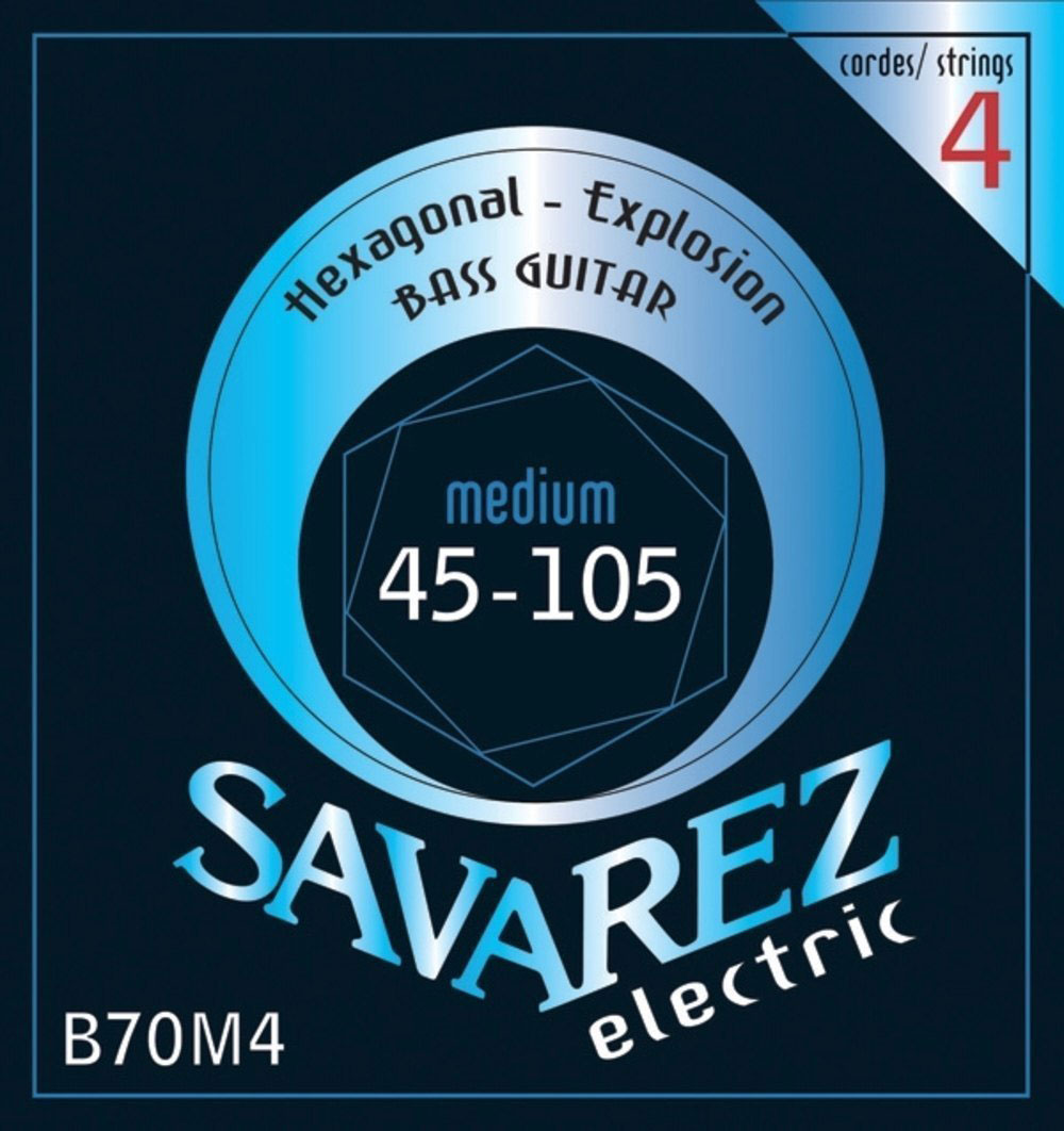 SAVAREZ SAVAREZ STRINGS FOR ELECTRIC BASSES 4 STRINGS MEDIUM