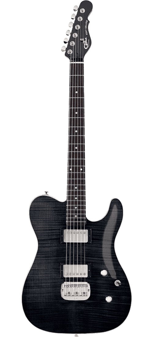 G&L TRIBUTE ASAT DELUXE TRANSLUCID BLACK RW