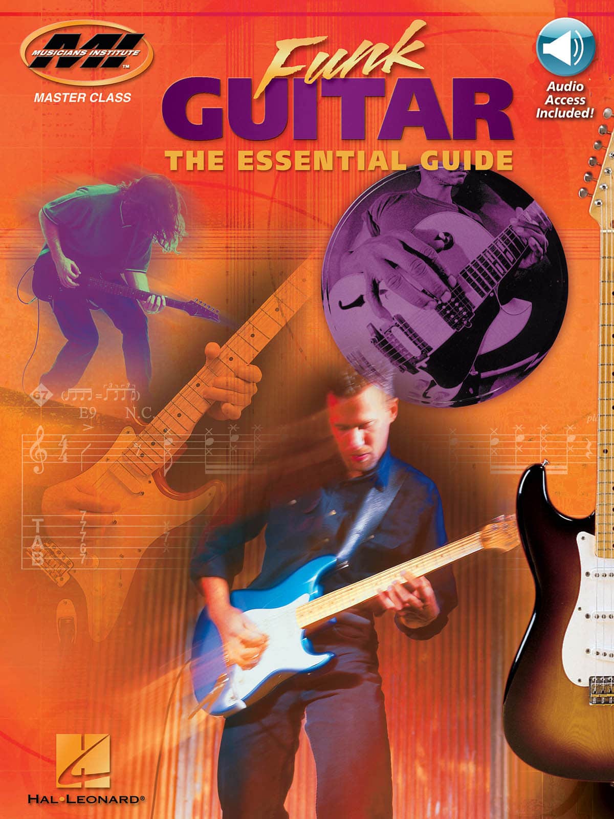 HAL LEONARD ROSS BOLTON FUNK GUITAR THE ESSENTIAL GUIDE + AUDIO TRACKS - GUITAR