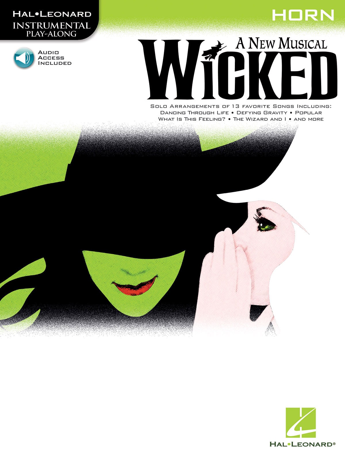 HAL LEONARD INSTRUMENTAL PLAY-ALONG WICKED + AUDIO TRACKS - HORN