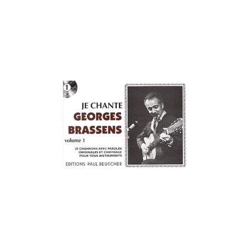 PAUL BEUSCHER PUBLICATIONS BRASSENS GEORGES - JE CHANTE BRASSENS