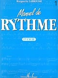 LEMOINE LABROUSSE MARGUERITE - MANUEL DE RYTHME VOL.1