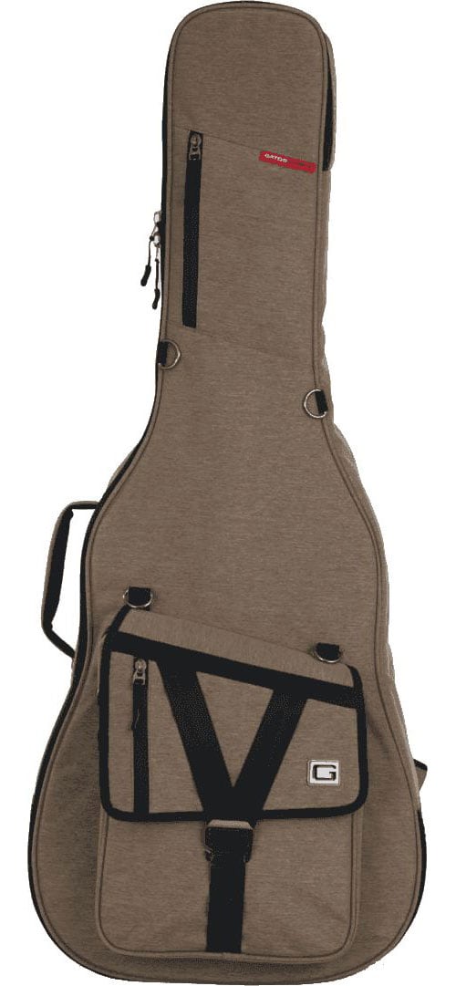 GATOR GIGBAG GUITAR TRANSIT BROWN ACOUSTICS