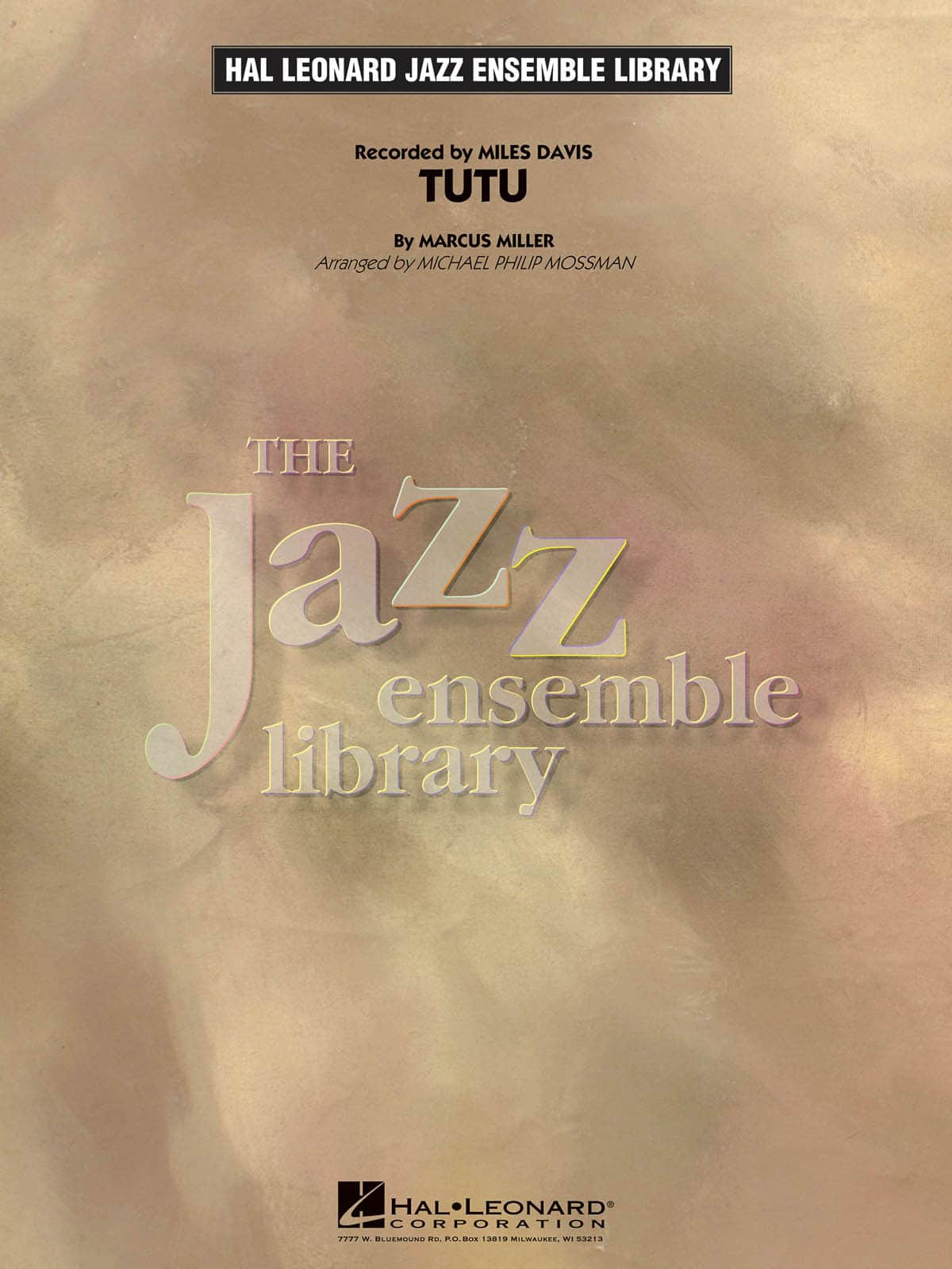 HAL LEONARD MILLER MARCUS - TUTU