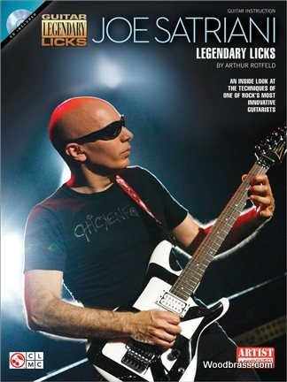 CHERRY LANE JOE SATRIANI - LEGENDARY LICKS - GUITARE 