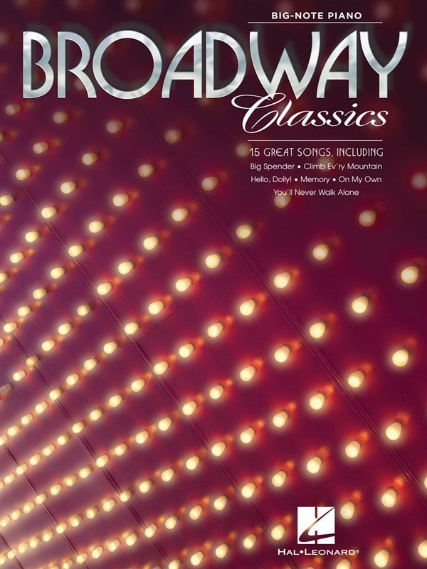 HAL LEONARD BROADWAY CLASSICS BIG NOTE - PIANO SOLO