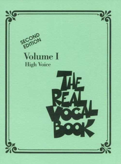 HAL LEONARD REAL VOCAL BOOK VOL.1 - HIGH VOICE