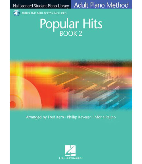 HAL LEONARD HAL LEONARD STUDENT PIANO LIBRARY - POPULAR HITS 2 + MP3 - PIANO SOLO