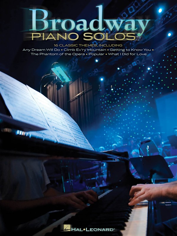 HAL LEONARD BROADWAY PIANO SOLOS - PIANO SOLO