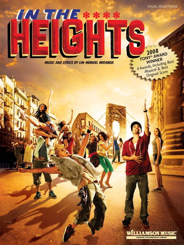 MUSIC SALES MIRANDA LIN-MANUEL - IN THE HEIGHTS - PVG