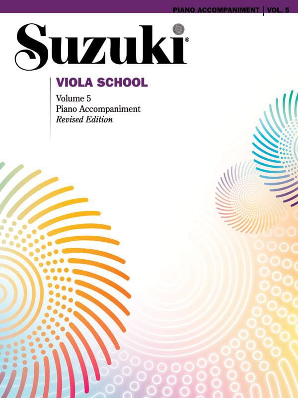 ALFRED PUBLISHING SUZUKI VIOLA SCHOOL PIANO ACC. VOL.5 