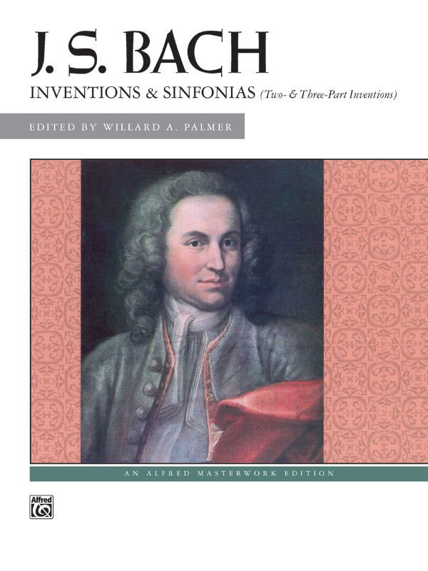 ALFRED PUBLISHING BACH JOHANN SEBASTIAN - INVENTIONS AND SINFONIAS - PIANO SOLO