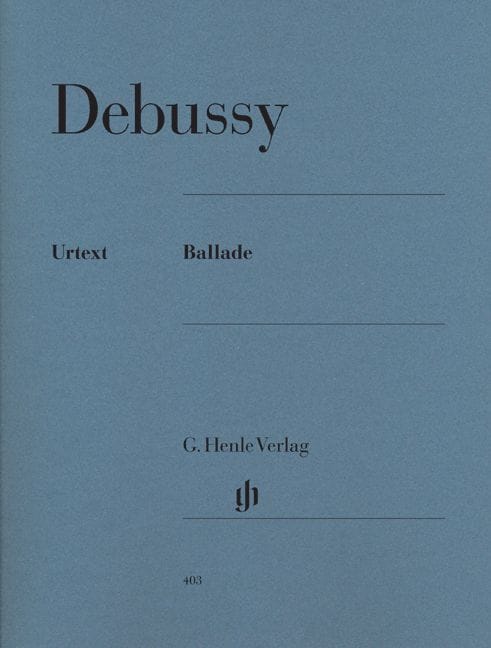 HENLE VERLAG DEBUSSY C. - BALLAD