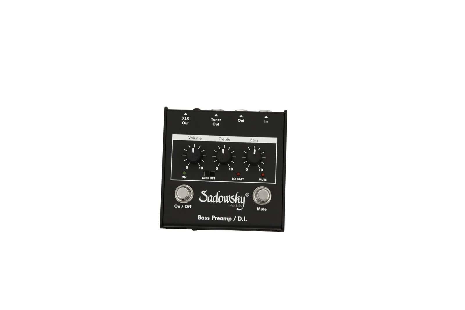 SADOWSKY GUITARS PED-SBP-1 PREAMP PEDAL WITH DI