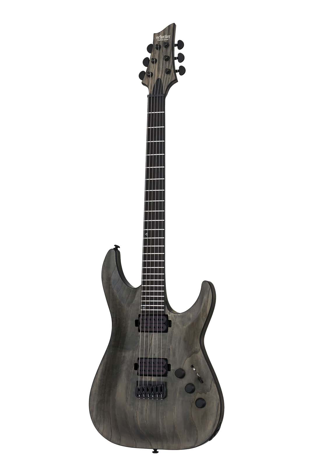 SCHECTER C-1 APOCALYPSE RUST GREY STAIN