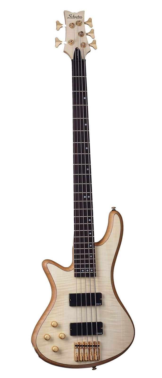 SCHECTER STILETTO 5 CUSTOM LH NATURAL