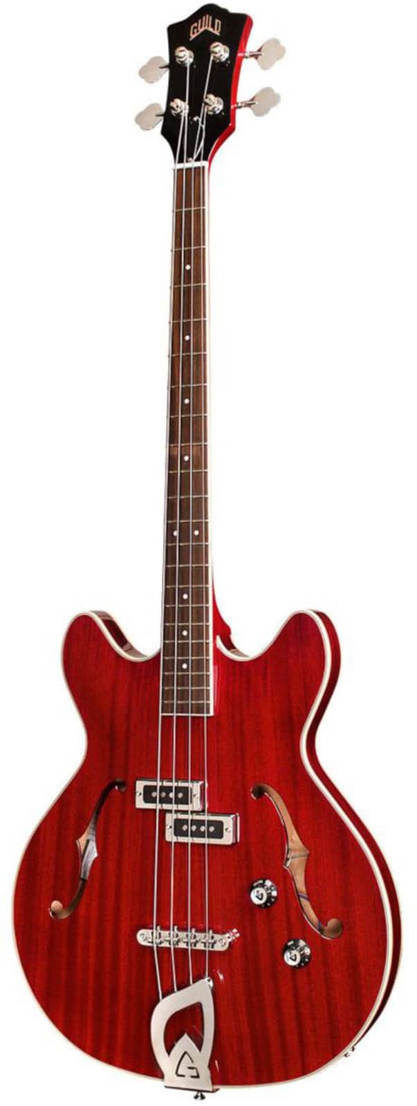 GUILD STARFIRE BASS I CHERRY RED