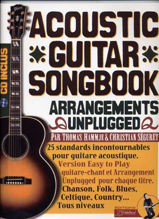 JJREBILLARD ACOUSTIC GUITAR SONGBOOK REBILLARD TAB + CD