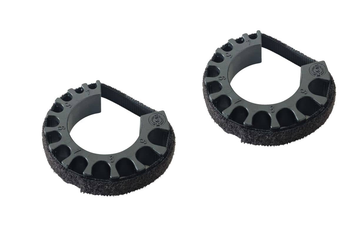 K&M 21404-000-55 CABLE CLAMP BLACK (UNIT: 2 PCS.)