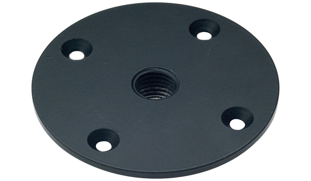 K&M 24116-000-55 CONNECTOR PLATE BLACK