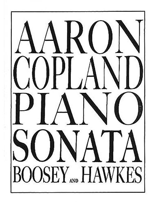 BOOSEY & HAWKES COPLAND AARON - PIANO SONATA - PIANO