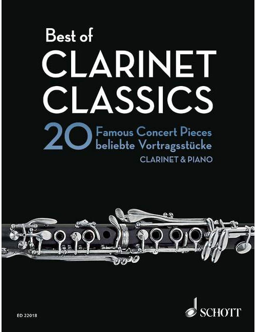 SCHOTT MAUZ RUDOLF - BEST OF CLARINET CLASSICS - CLARINET IN BB AND PIANO