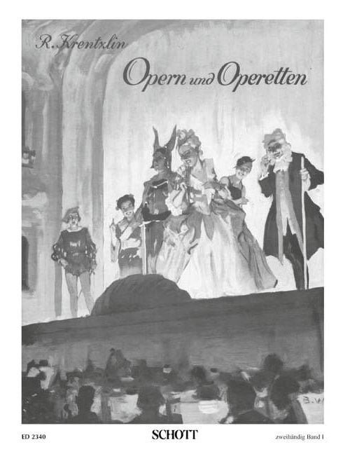 SCHOTT OPERAS AND OPERETTAS BAND 1 - PIANO