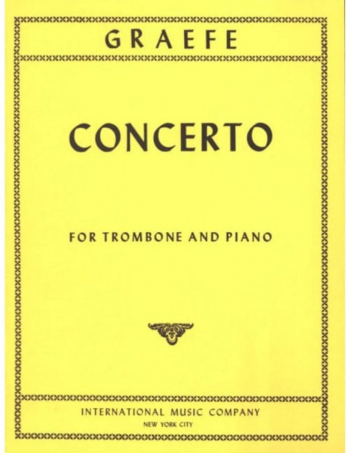 IMC GRAEFE FRIEDEBALD - CONCERTO TROMBONE & PIANO