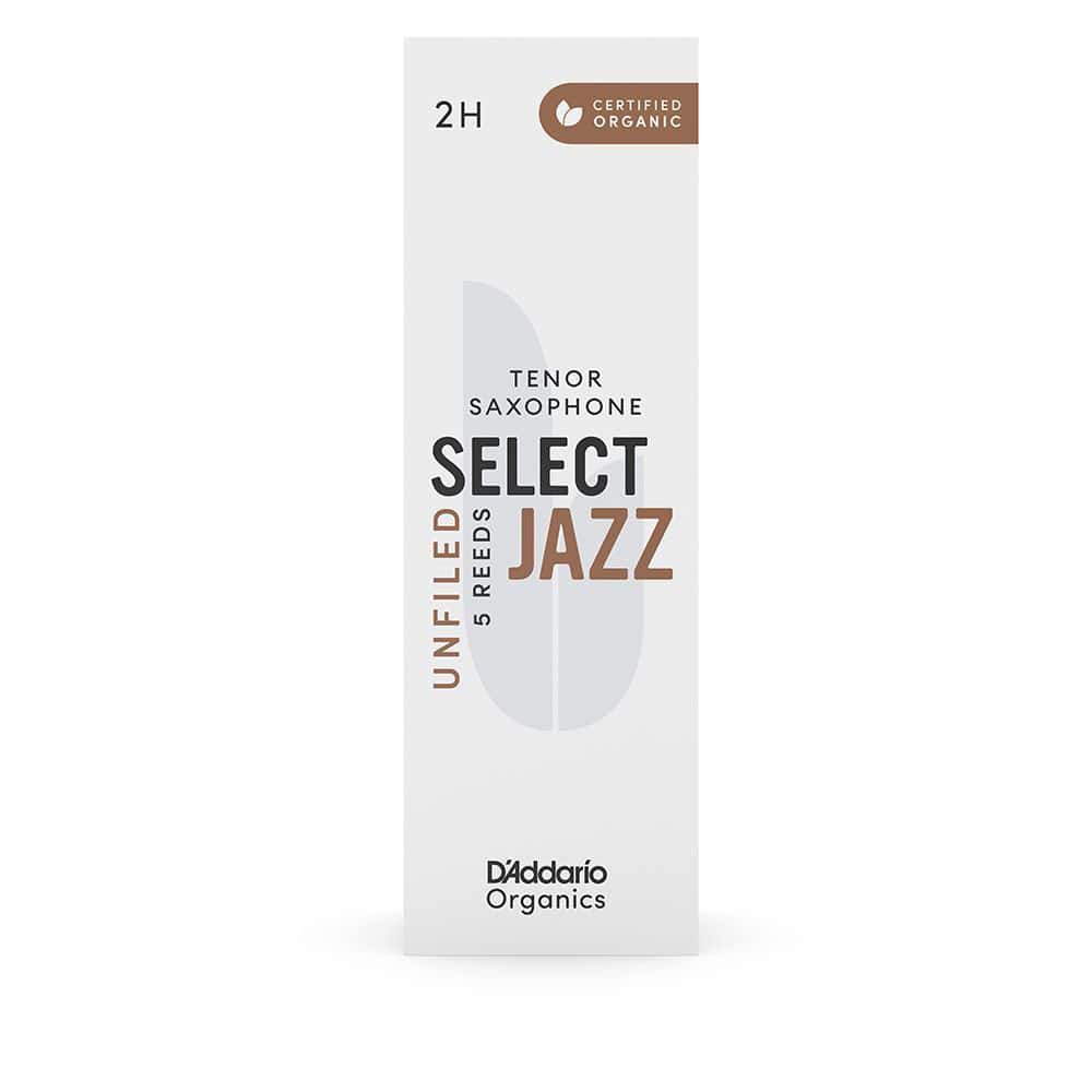 D'ADDARIO - RICO ORGANIC SELECT JAZZ 2H - SAXOPHONE TENOR (US CUT)