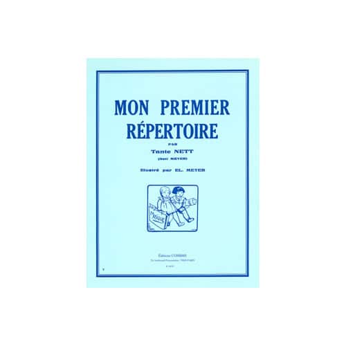 COMBRE MEYER NETT - MON PREMIER REPERTOIRE (12 PIECES) - PIANO