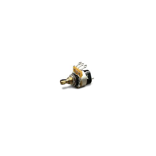 GIBSON ACCESSORIES PARTS 500K OHM AUDIO TAPER PUSH-PULL POTENTIOMETER SHORT SHAFT
