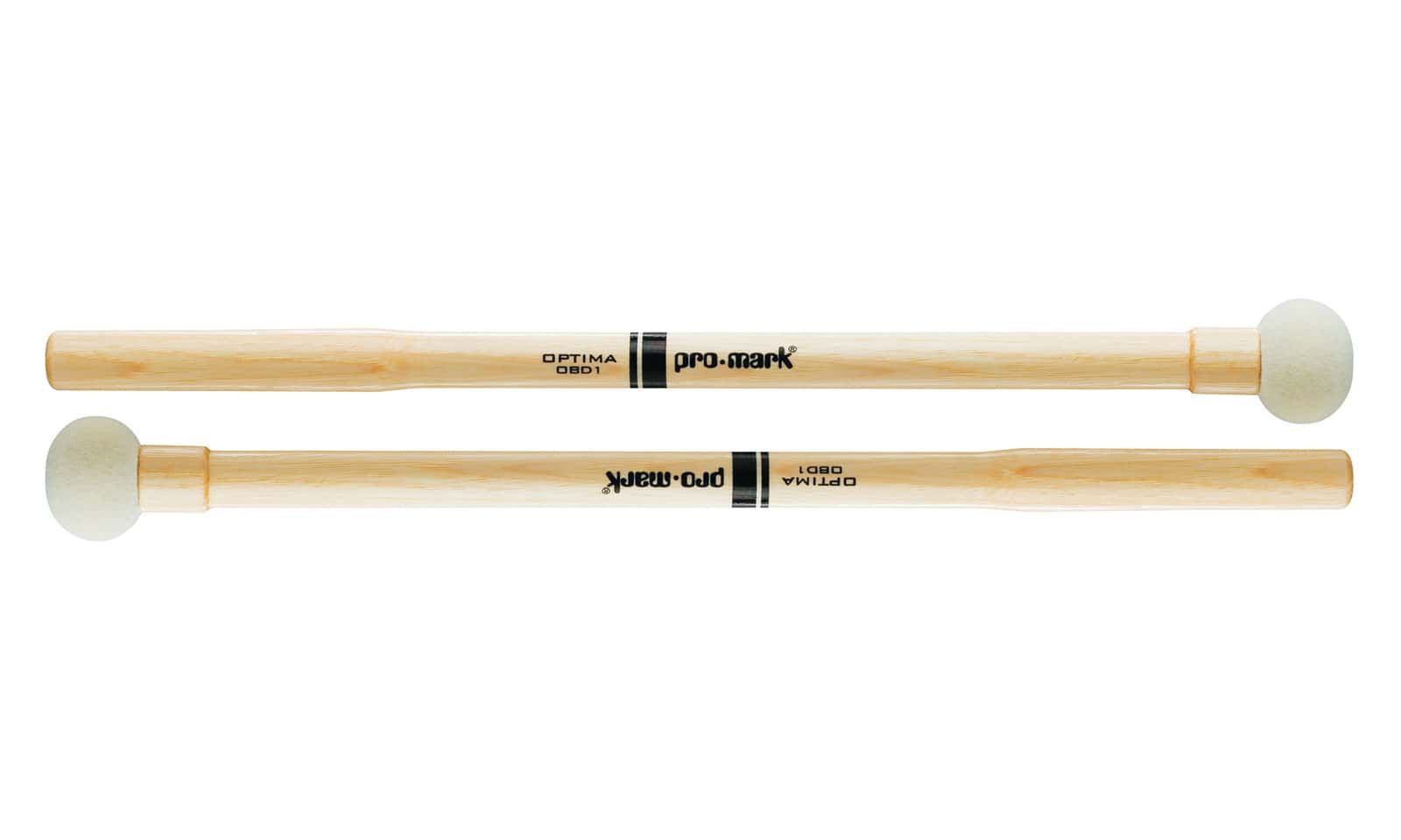 PRO MARK OPTIMA MARCHING BASS DRUM MALLETS - OBD1