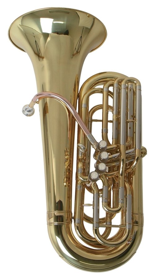 ROY BENSON TB-302 - TUBA EN SIB - 4 PISTONI FRONT ACTION - LACCATA