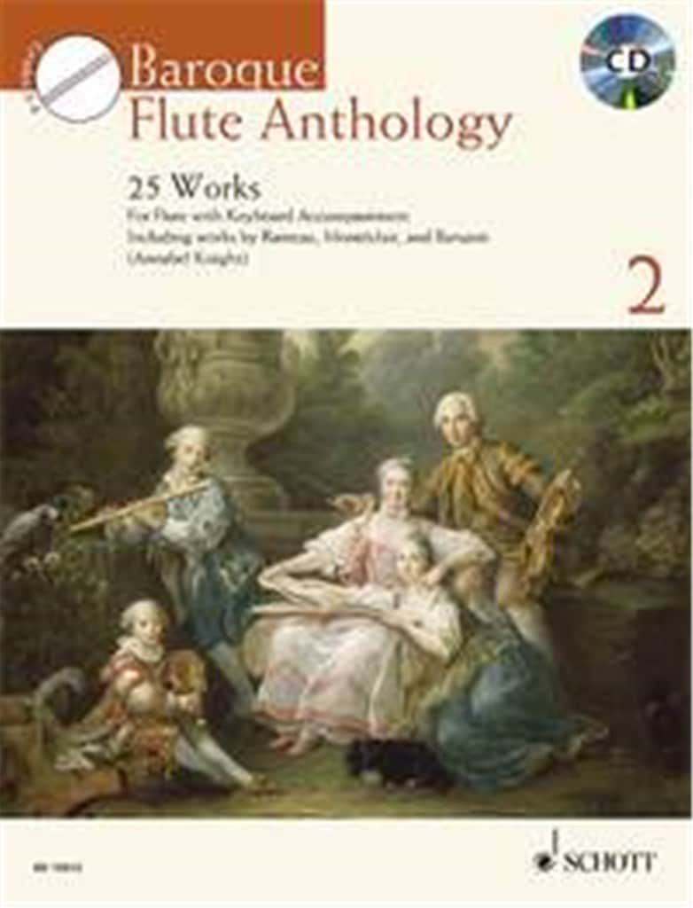 SCHOTT BAROQUE FLUTE ANTHOLOGY VOL.2