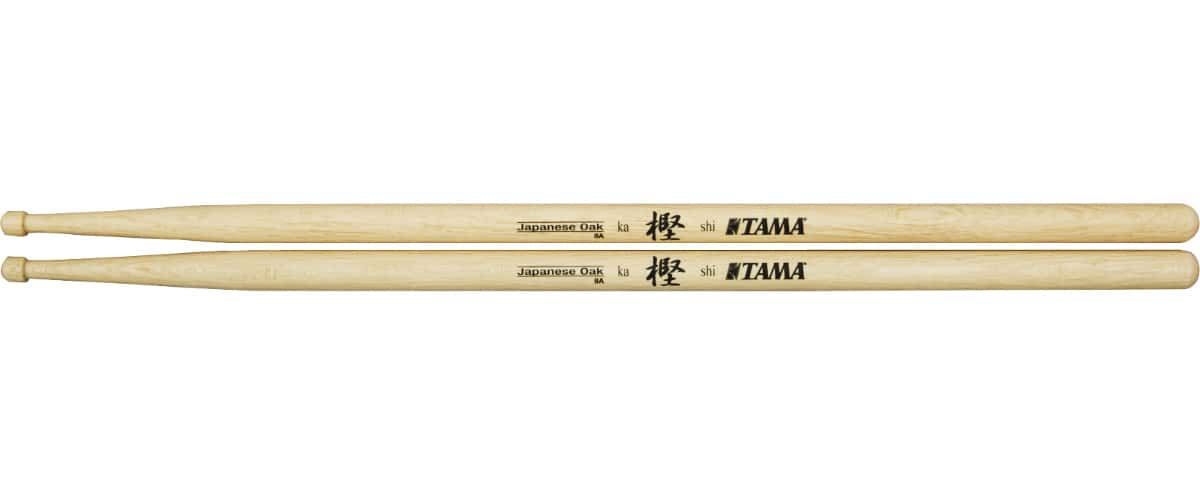 TAMA 8A - TRADITIONAL SERIES - DRUMSTICK JAPANESE OAK - 14MM - OLIVE PLATE BOUT ROND 