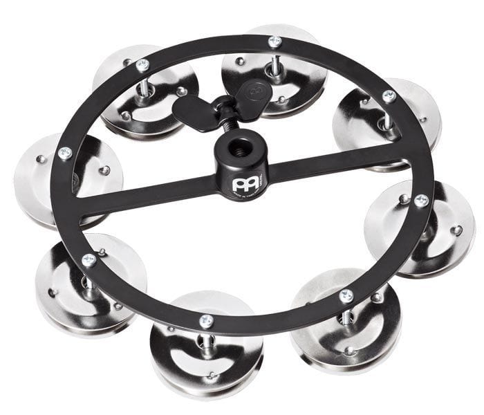 MEINL HEADLINER SERIES HIHAT TAMBOURINES, STEEL SINGLE ROW