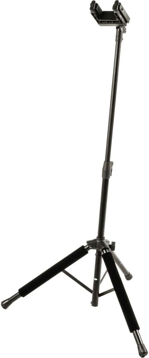 QUIKLOK GS508 UNIVERSAL GUITAR STAND WITH FOLDING HEAD BLACK